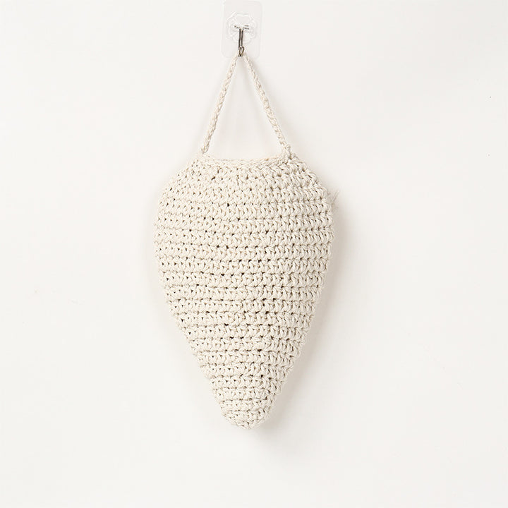 Hand-knotted crossbody bag