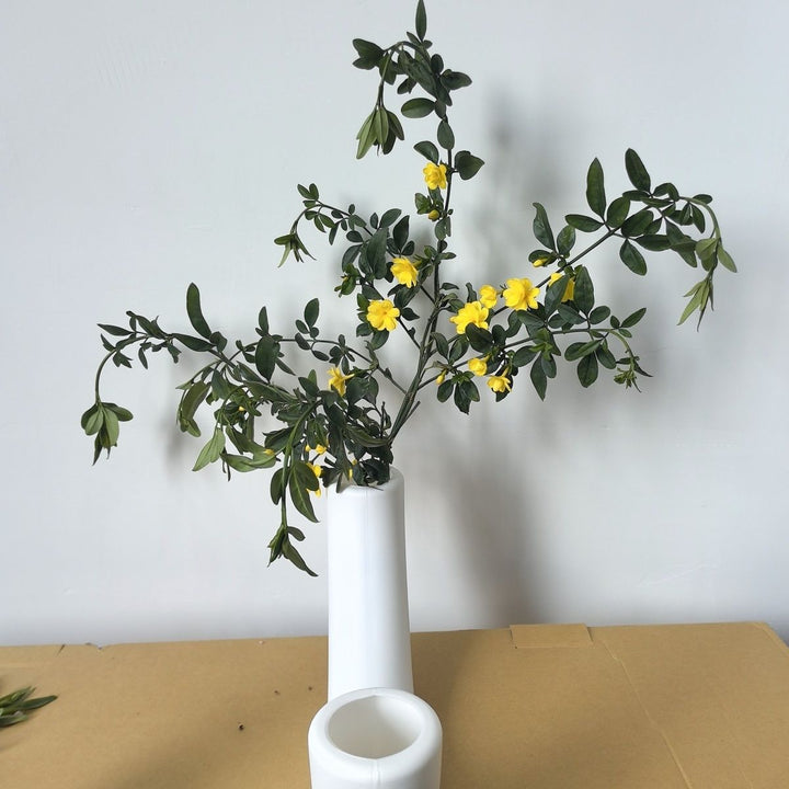 Contemporary Curved Flower Vase