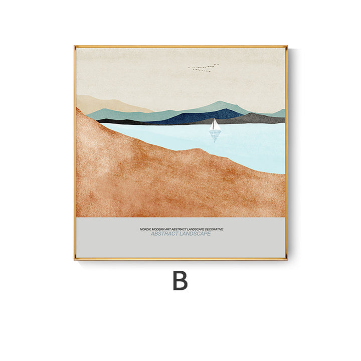 Abstract Landscape Framed Art Print