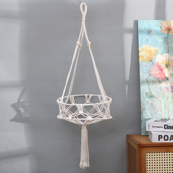 Decorative Macrame Hanging Basket