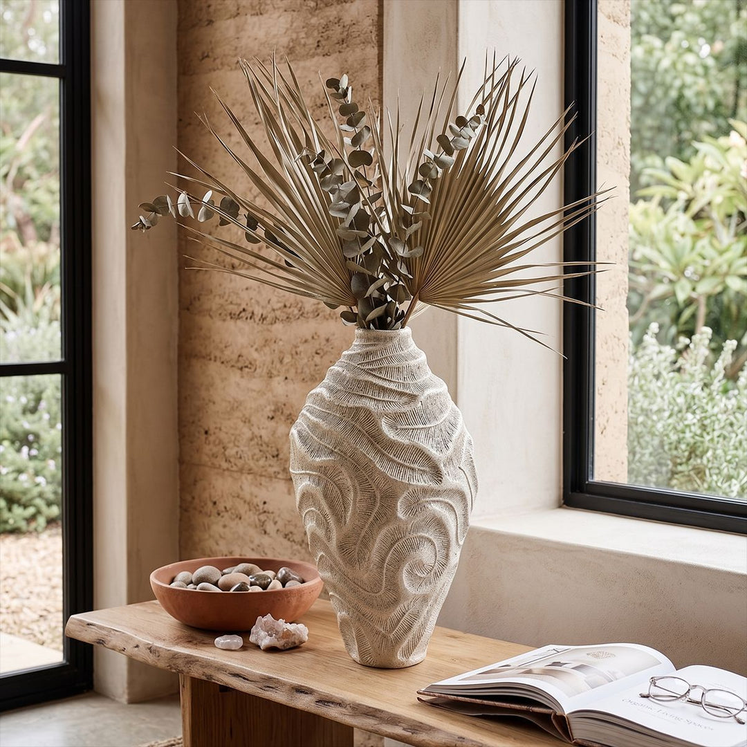 Textured Ceramic Vase