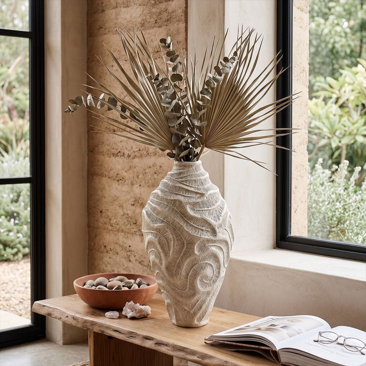 Textured Ceramic Vase