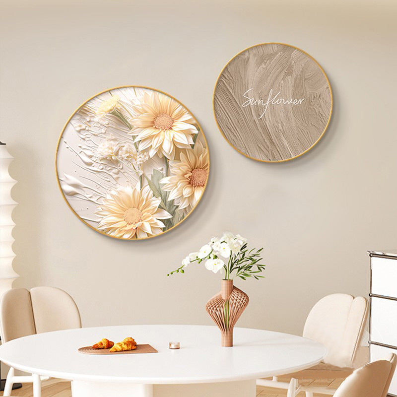 Elegant Floral Texture Wall Art