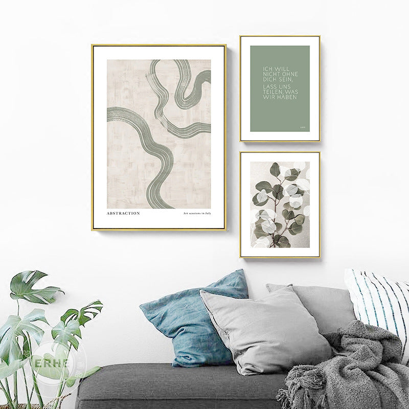 Framed Abstract Art Print