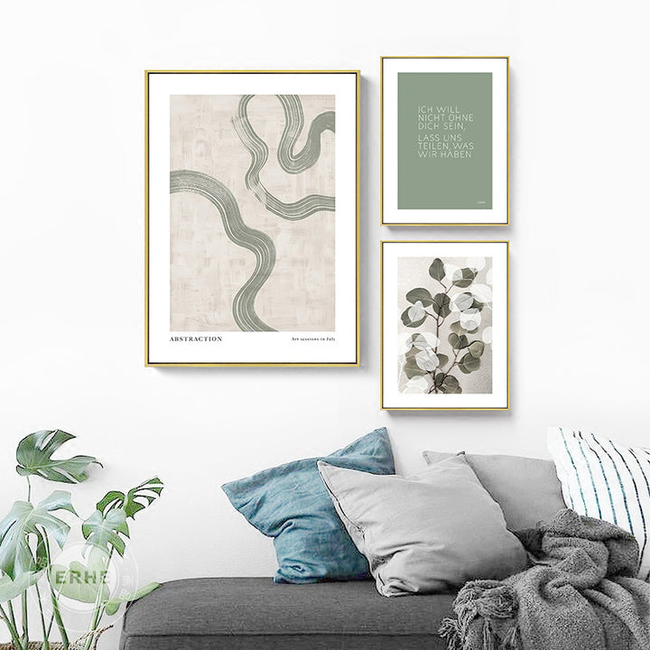 Framed Abstract Art Print