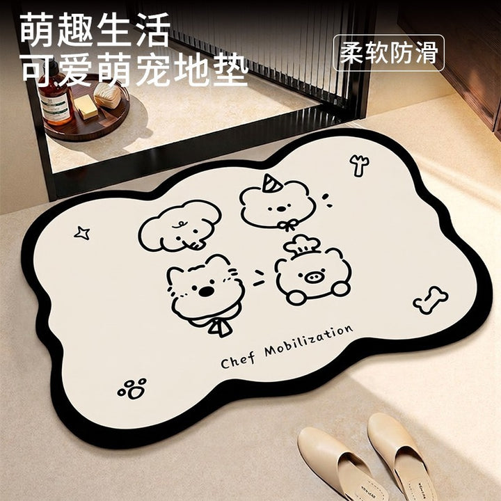 Pet-Themed Decorative Rug