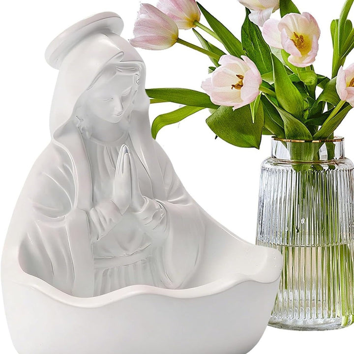 Decorative Virgin Mary Planter