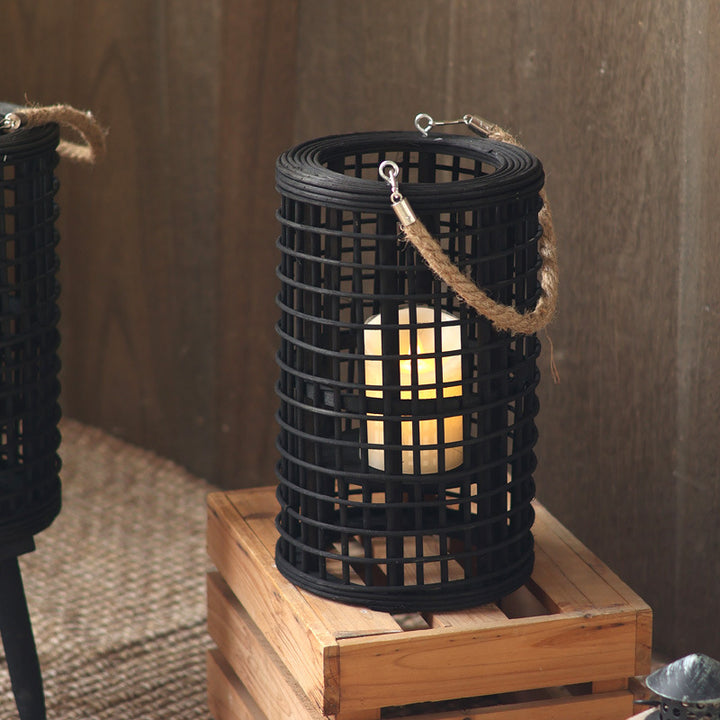 More modern flower basket with carrying handle