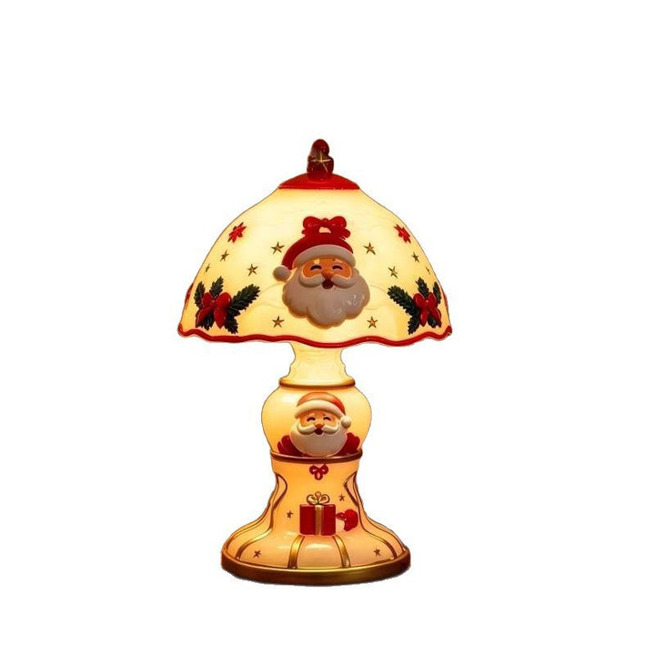 Decorative table lamp in reindeer design