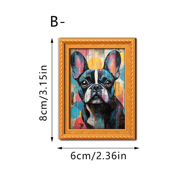 Decorative cat art with futuristic design
