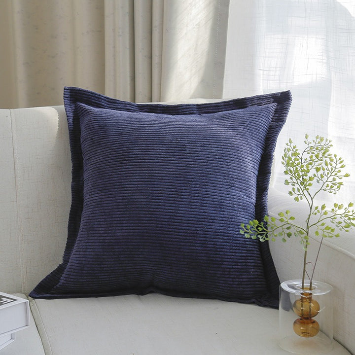 Textured Corduroy Throw Pillow