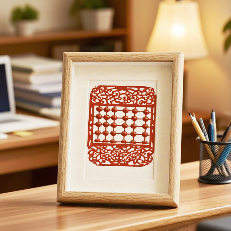 Decorative Abacus Wall Art Frame