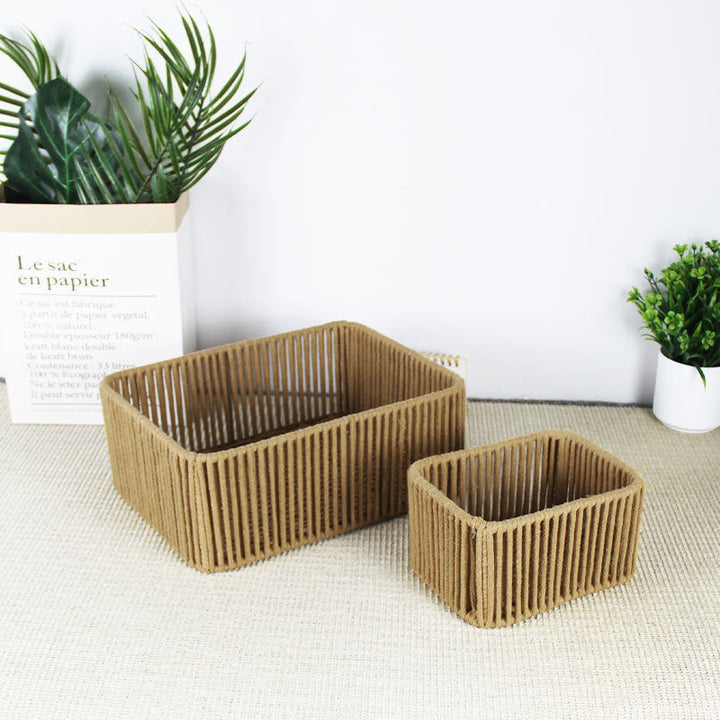 Versatile Woven Storage Baskets Set