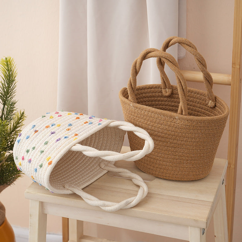 Handmade wicker bag