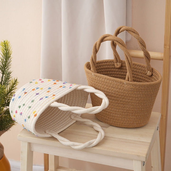 Handmade wicker bag