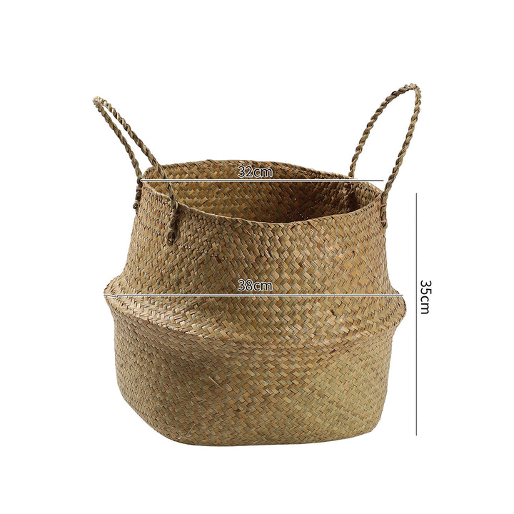 Handcrafted Woven Storage Bucket