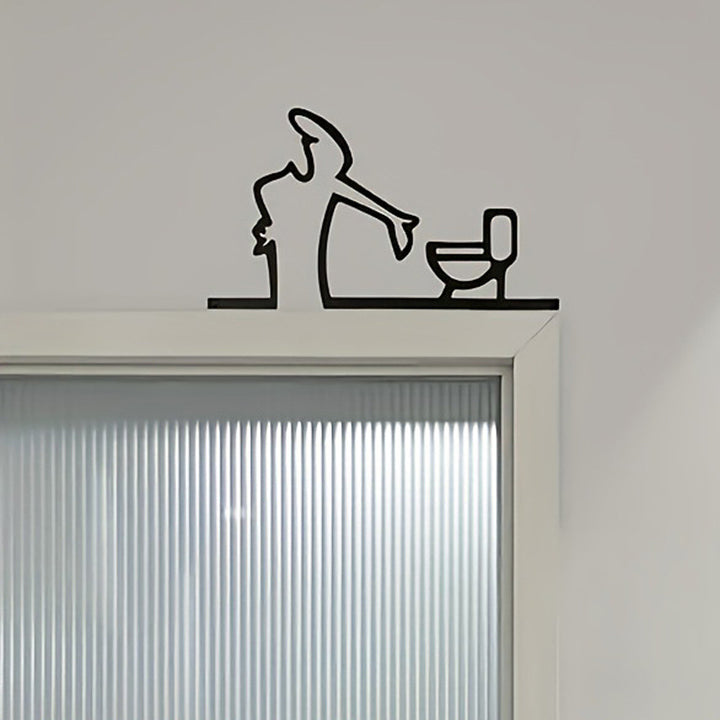 Wall decoration with animal motif