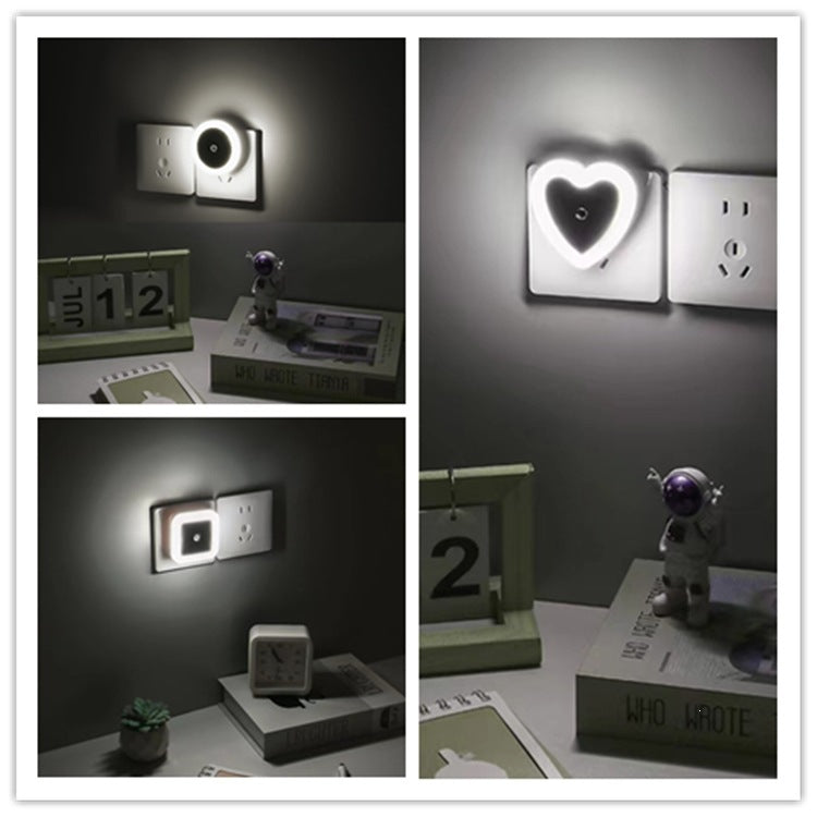 LED Heart-Shaped Night Light