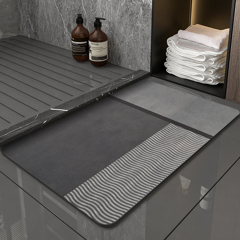 Modern Geometric Bath Mat