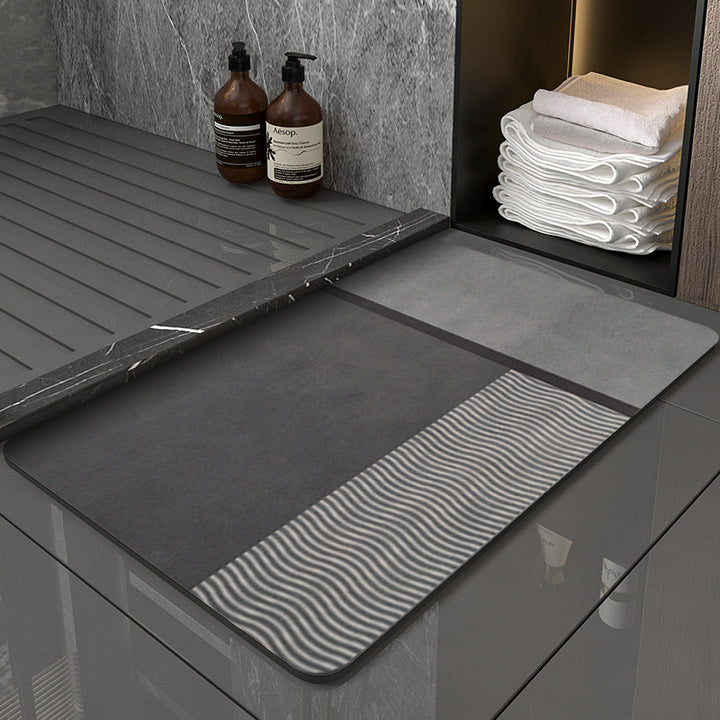 Modern Geometric Bath Mat