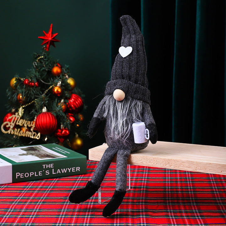 Decorative Christmas gnome figure