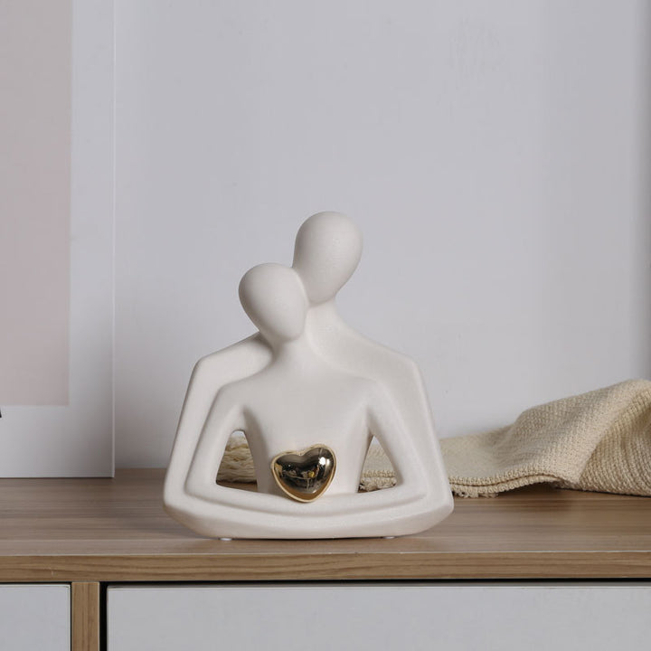 Decorative partnership sculpture