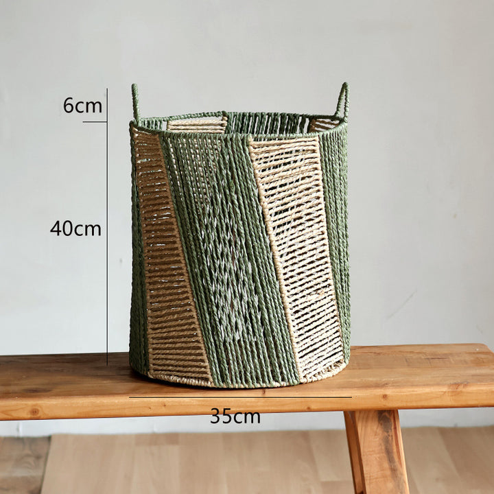 Handcrafted storage basket
