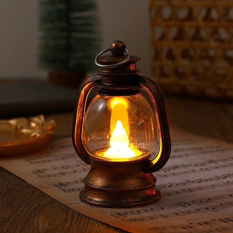 Nostalgic Lantern with LED Lighting