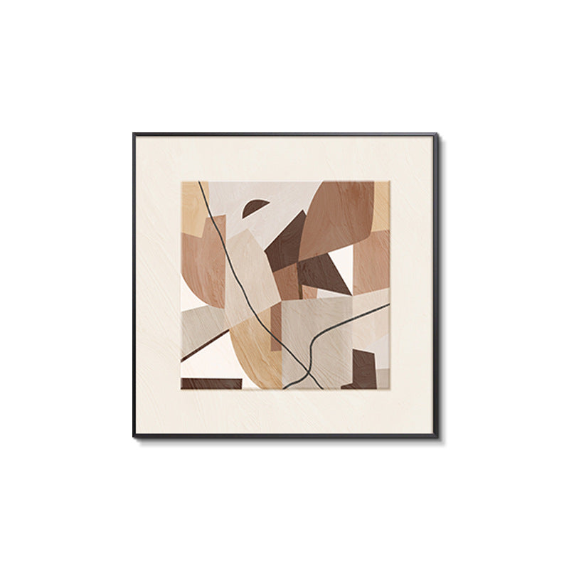 Framed Abstract Botanical Wall Art