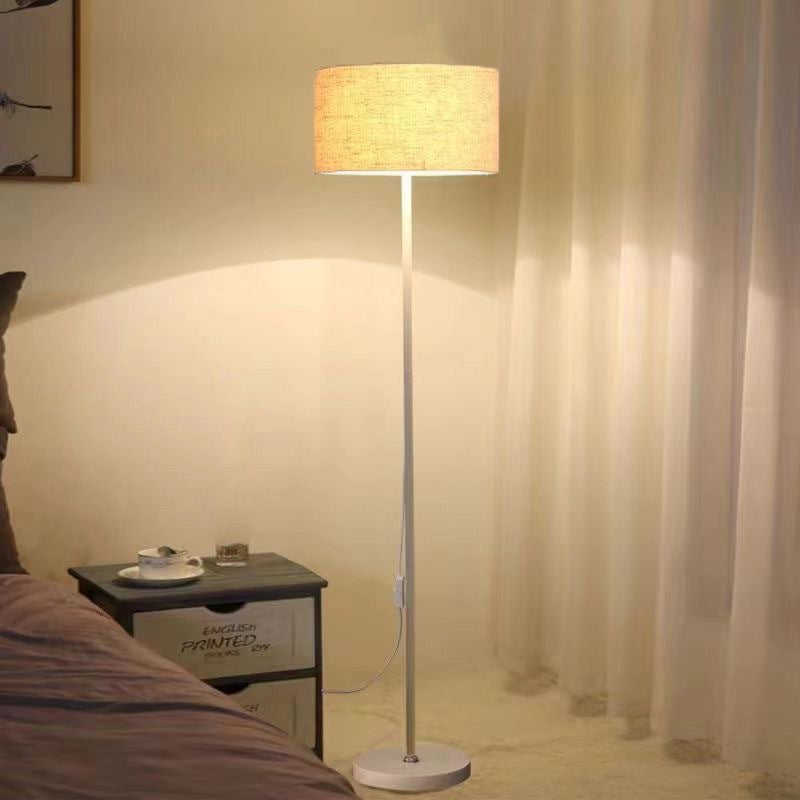 Modern floor lamp with adjustable shade