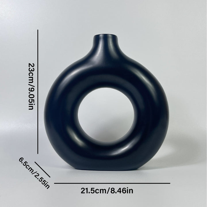 Modern Circular Ceramic Vase
