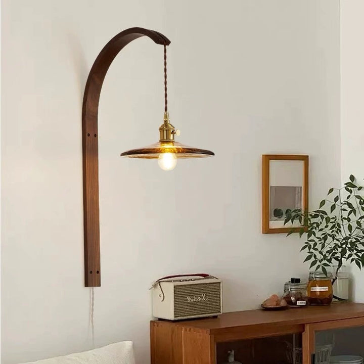 Adjustable Wall-Mounted Pendant Light
