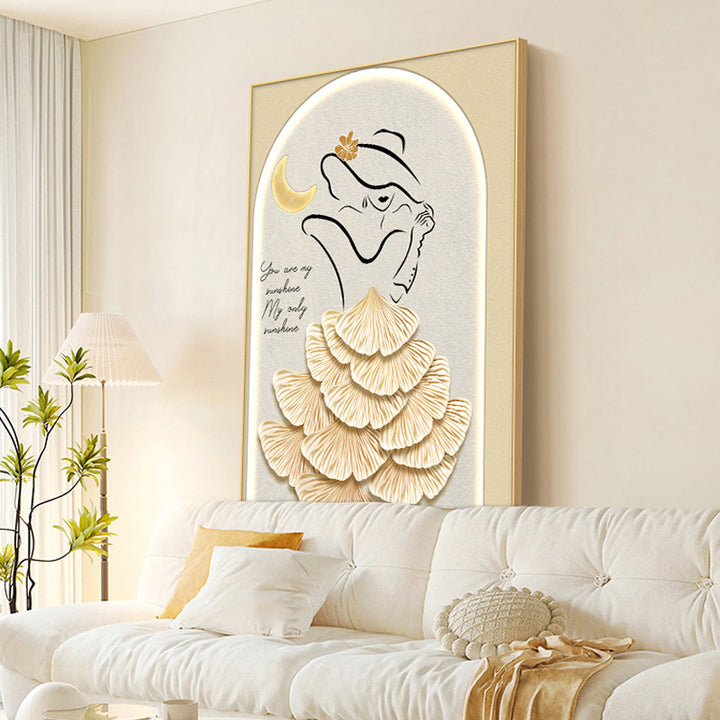 Elegant Abstract Art Print