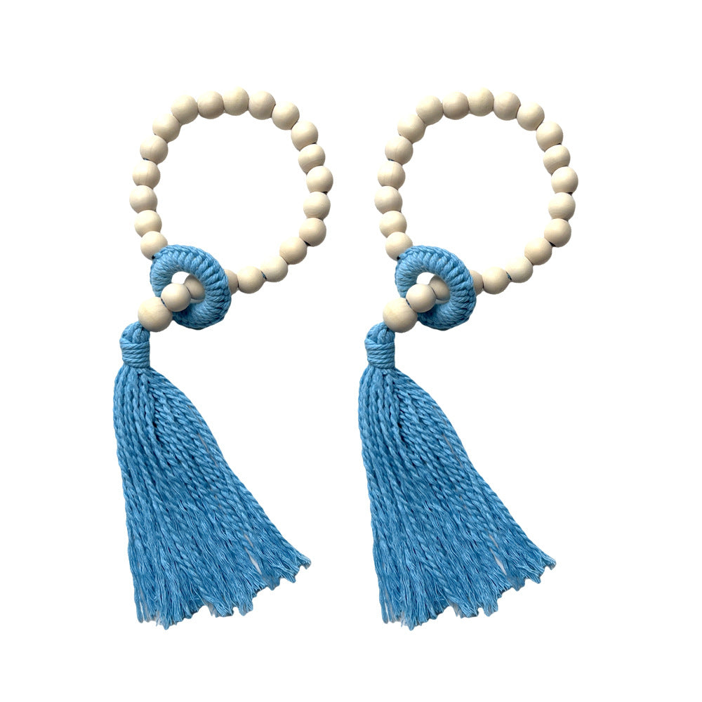 Decorative Beaded Keychain Holder