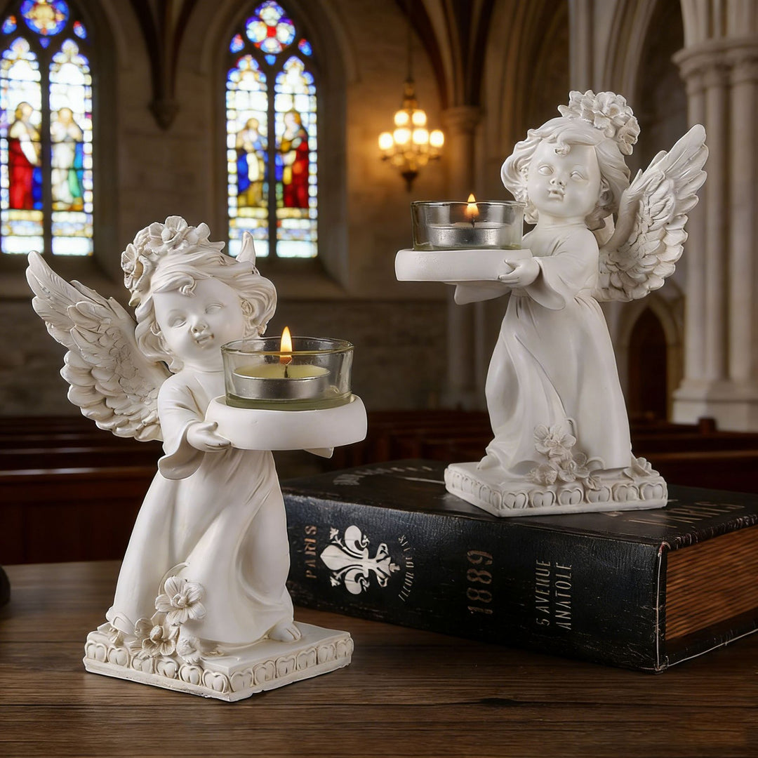 Angel Decorative Candle Holder