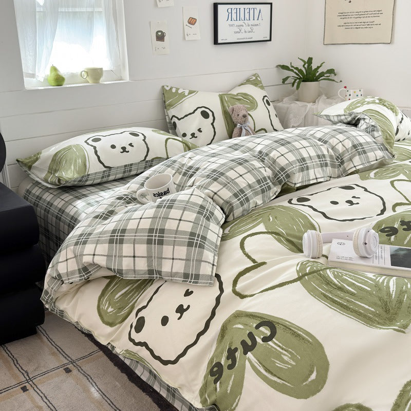 Playful Animal-Themed Bed Linen Set