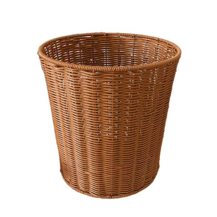 Handcrafted Woven Storage Basket with Open Top