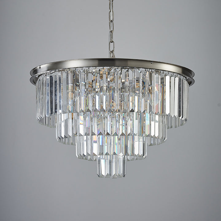 Crystal animal chandelier