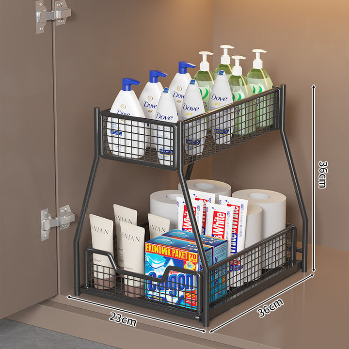 Two-Layer Wire Storage Organizer