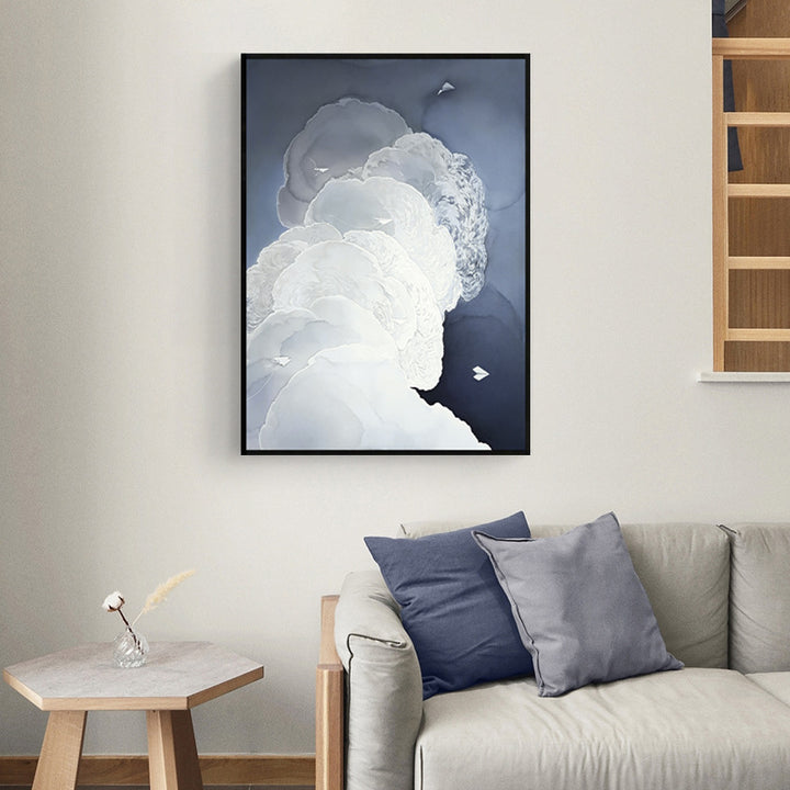 Abstract Landscape Framed Wall Art 1790073404