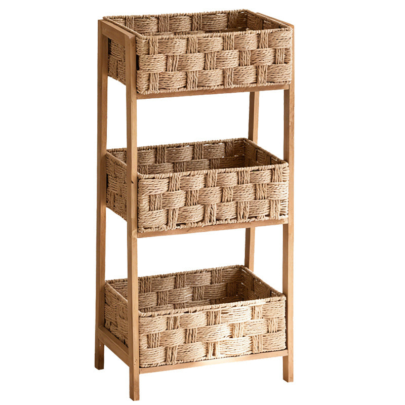 High-quality basket stand with three compartments