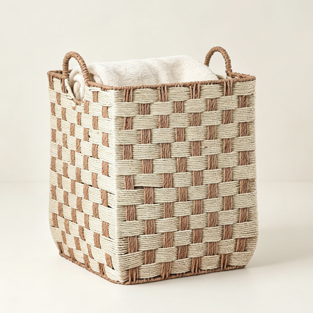 Decorative storage basket