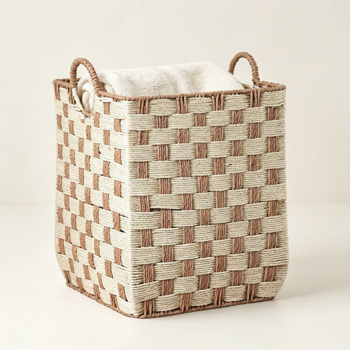 Decorative storage basket