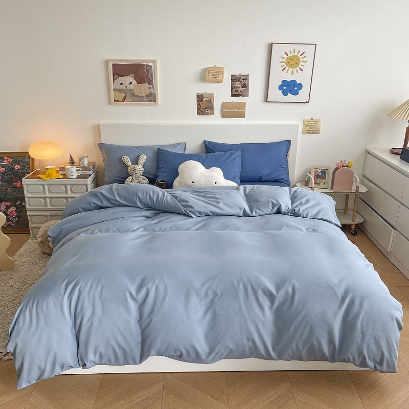 Soft Satin Duvet Cover Set