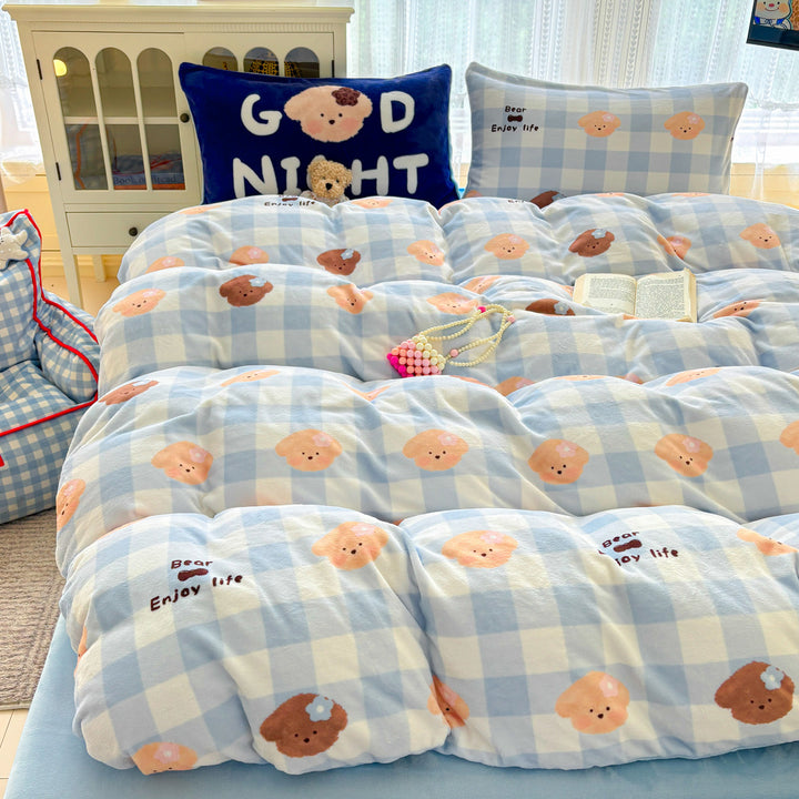 Playful Animal-Themed Comforter Set