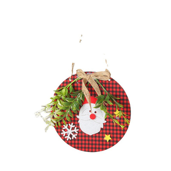 Decorative Christmas ornaments with snowman motif