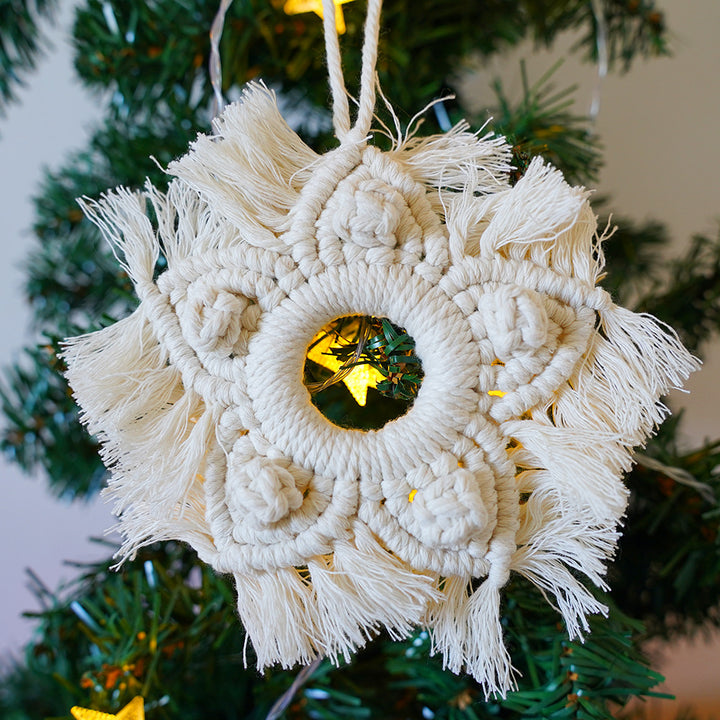 Decorative Macrame Star Ornament