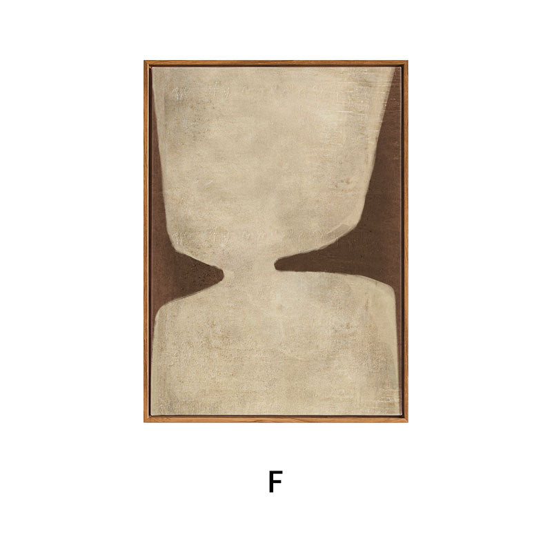 Abstract Minimalist Framed Artwork