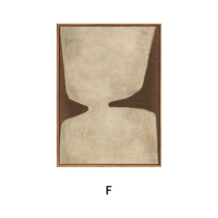 Abstract Minimalist Framed Artwork