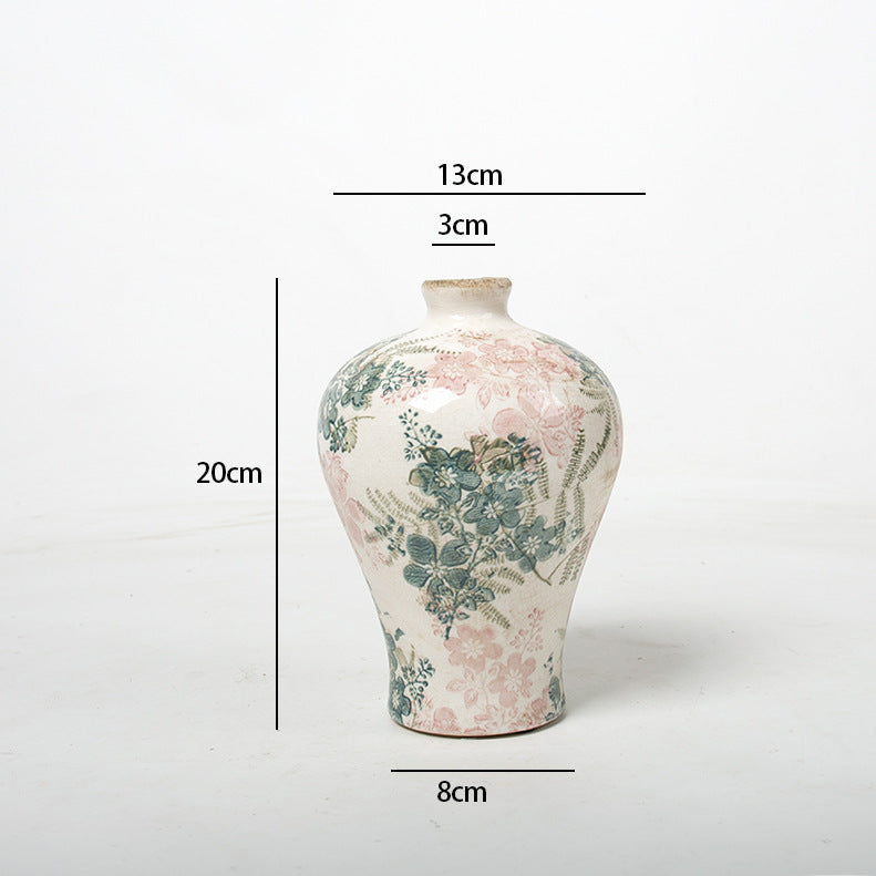Decorative ceramic vase